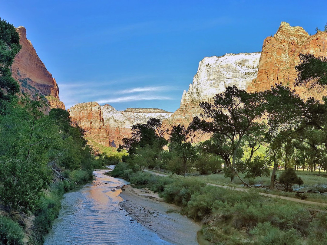 Virgin River, near Zion Lodge