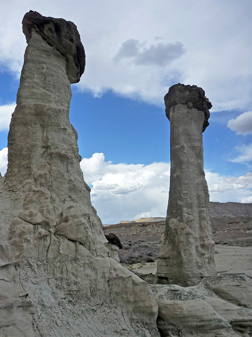 Two hoodoos