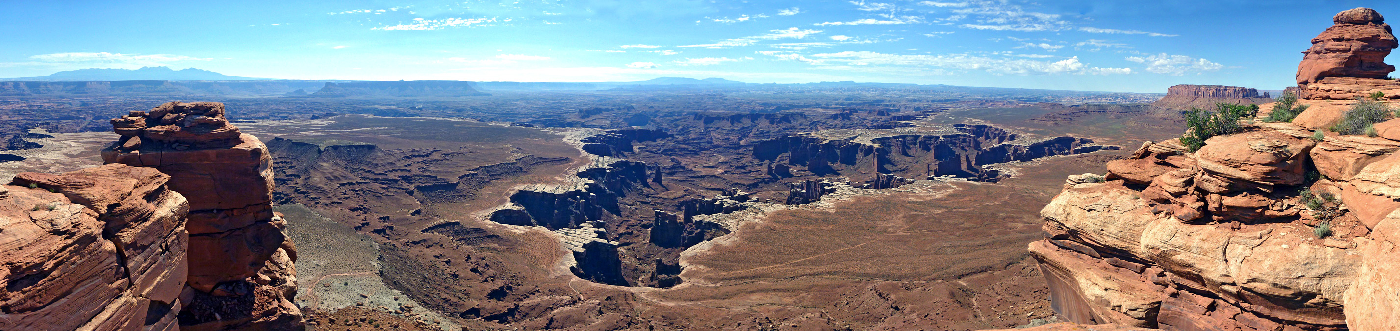 Monument Basin from White Rim Overlook