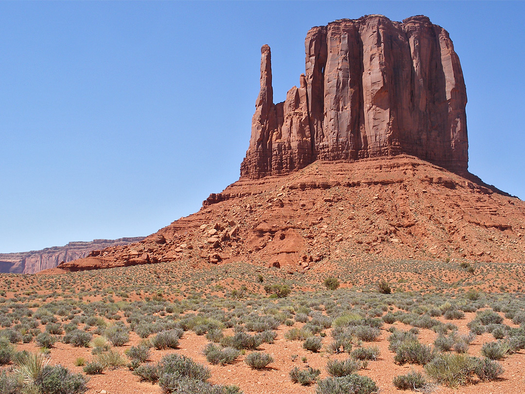 North side of West Mitten Butte