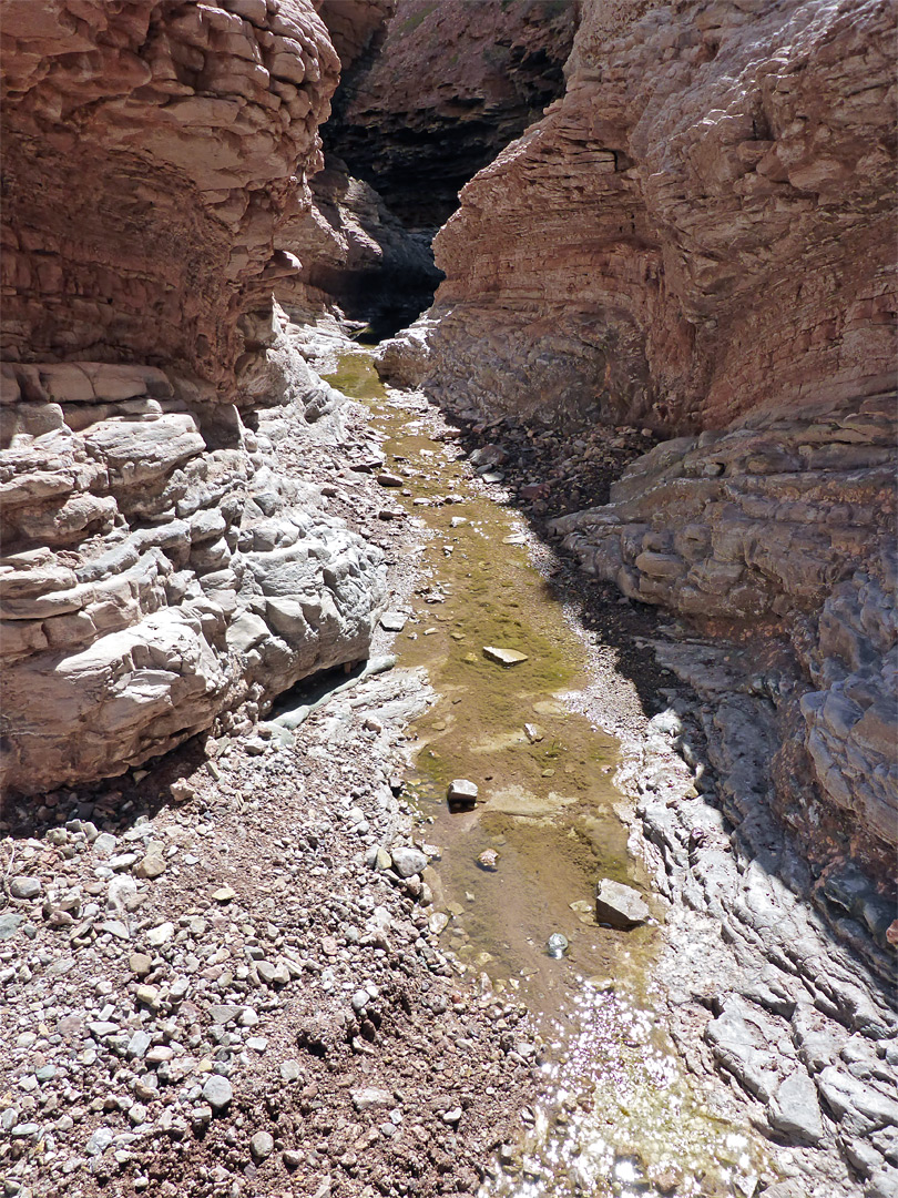 Jagged cliffs