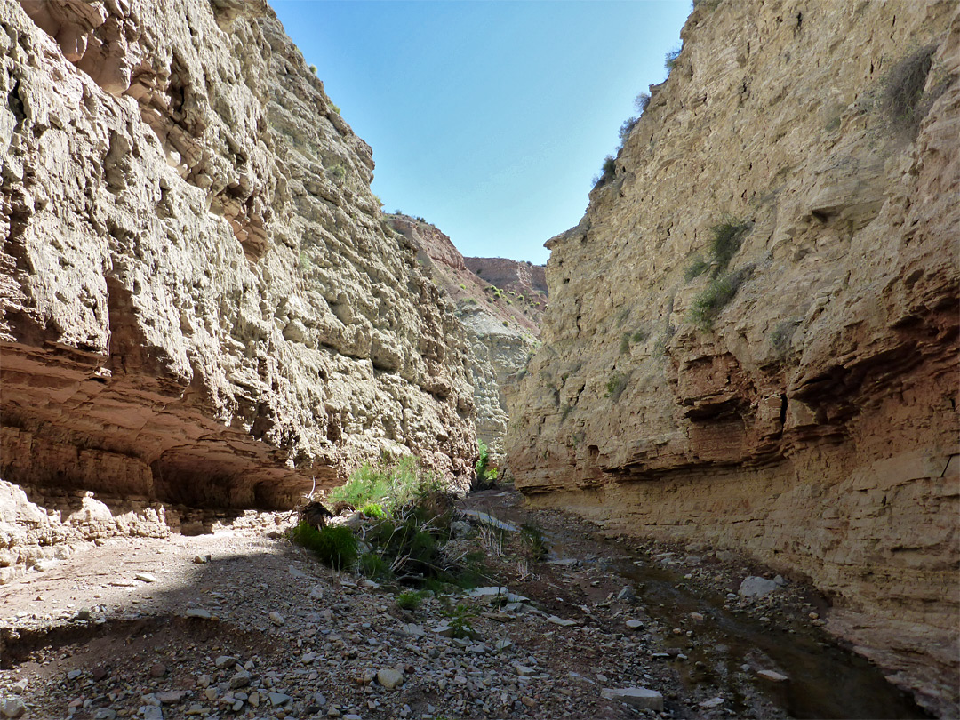 Undercut cliffs