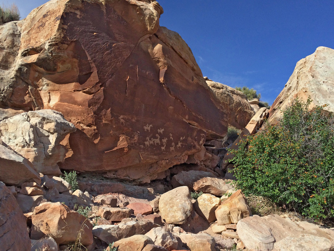 Wolfe Ranch petroglyphs