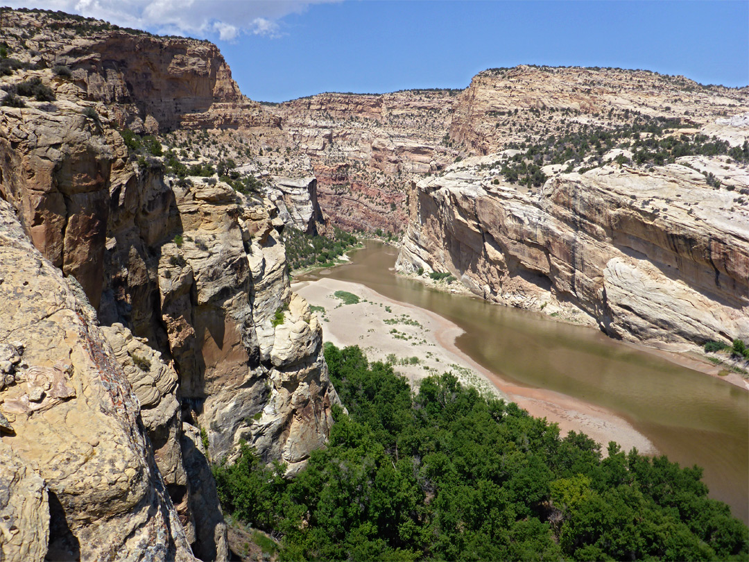 Mouth of the canyon