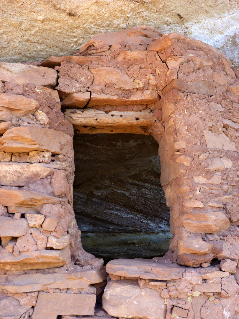 Doorway at Yellow House Ruins