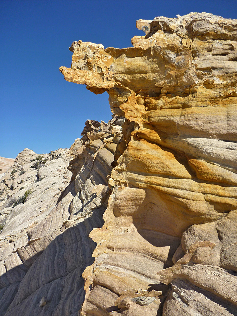 Jagged rock face