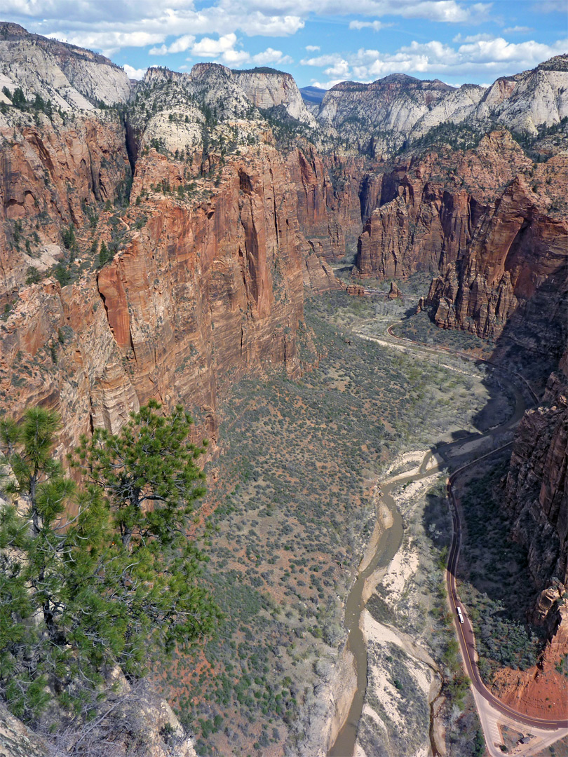 Zion Canyon - upstream