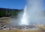 Video of Fairy Falls, Spray Geyser and Imperial Geyser