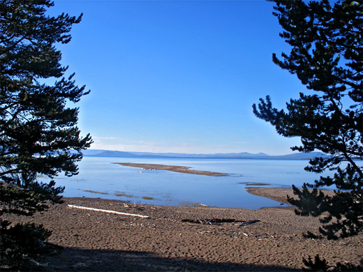 Sandy beach