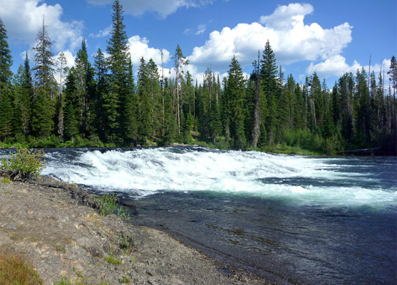 Cascade near Cave Falls