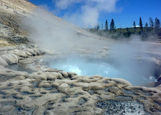 Crater Hills Geyser