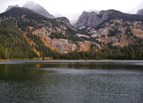 Garnet Canyon and Bradley Lake