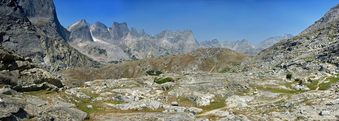 Cirque of the Towers Trail, across Jackass Plateau