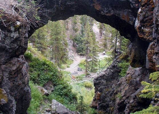 Natural Bridge Trail, Yellowstone National