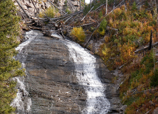 Wraith Falls, in late summer