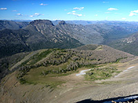View east from the summit