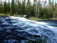 Brink of Bechler Falls