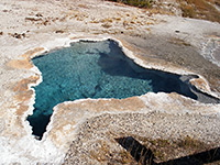 Blue Star Spring, on Geyser Hill