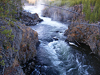 Cascades of the Firehole, Yellowstone National Park