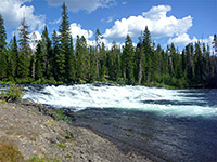 Cascade near Cave Falls