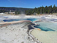 Sinter around Doublet Pool