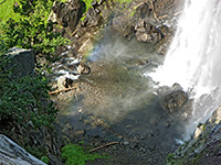 Base of Dunanda Falls