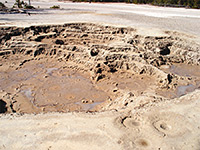 Muddy pool