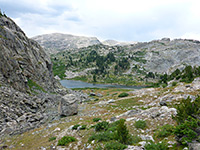 Lake below the Indian Pass Trail