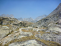 Rocks near Jackass Pass