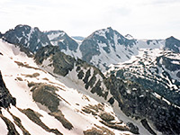 Snow and mountains