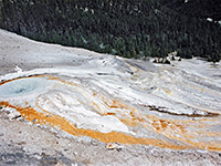 Pool in a thermal area