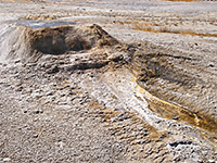 Raised vent of Sponge Geyser