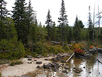 Edge of Taggart Lake