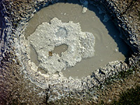 Hot, muddy pool