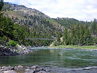 Bridge over the Yellowstone River