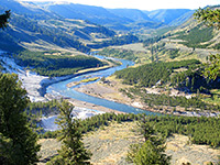 Grand Canyon of the Yellowstone, near Tower Falls