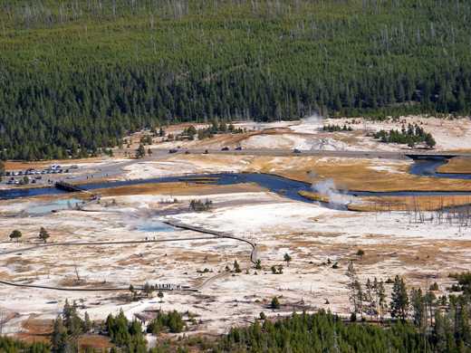 Biscuit Basin Overlook