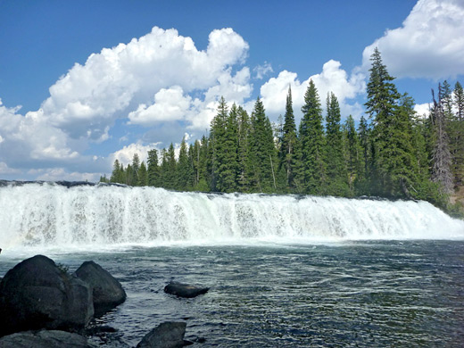 Base of Cave Falls