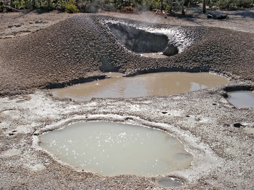 Pools and a vent