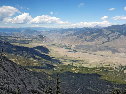 Gardner River valley