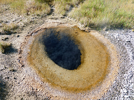 Oval-shaped warm pool