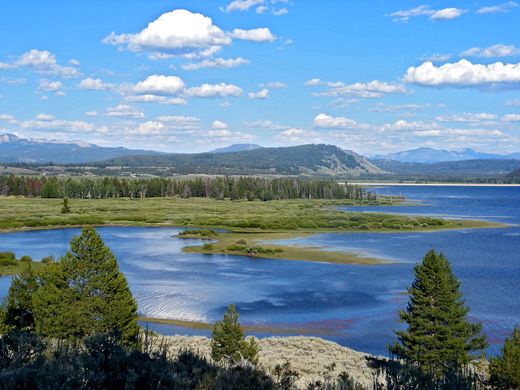 Jackson Lake, near Willow Flats