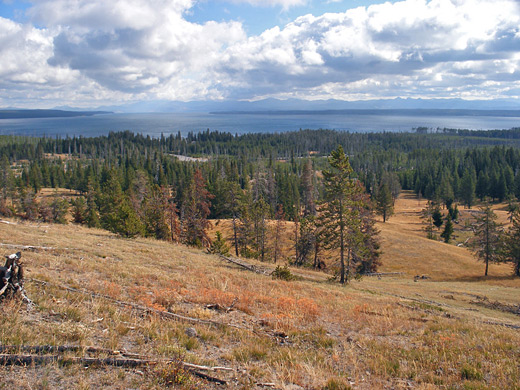 Hillside below the viewpoint