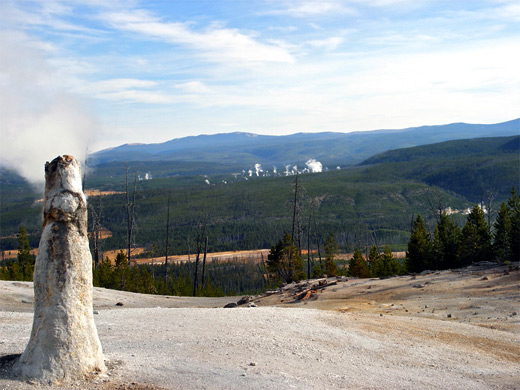 Yellowstone National Park - Monument Geyser Basin