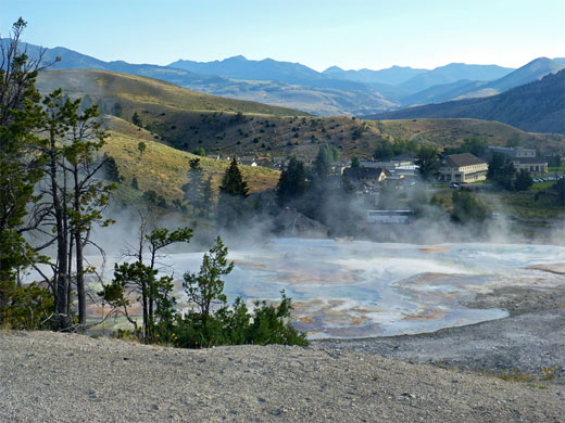 Terrace above Palette Spring