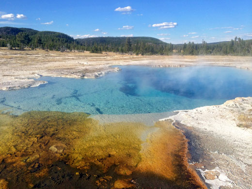 Sapphire Pool, Biscuit Basin