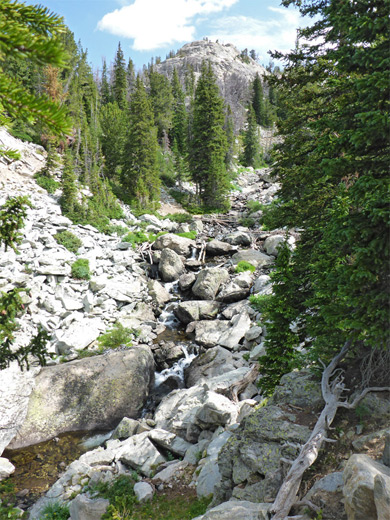 Rocky stream, southwest of Seneca Lake