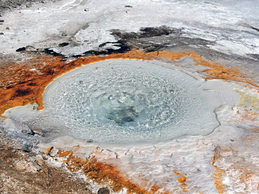 Bubbling pool