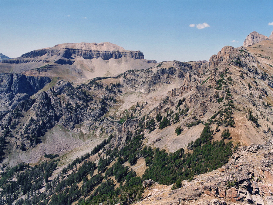 Slopes west of Static Peak