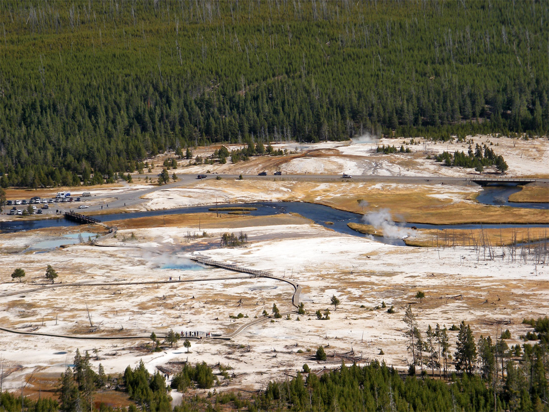 Biscuit Basin Overlook